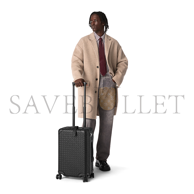 b0tt*ga Ven*ta odyssey intrecciato cabin suitcase 851376v56y18803 (55*35*21cm)